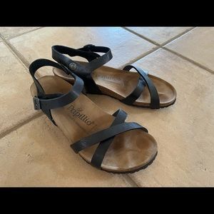 Birkenstock Papillo Alyssa Wedge-Black 38